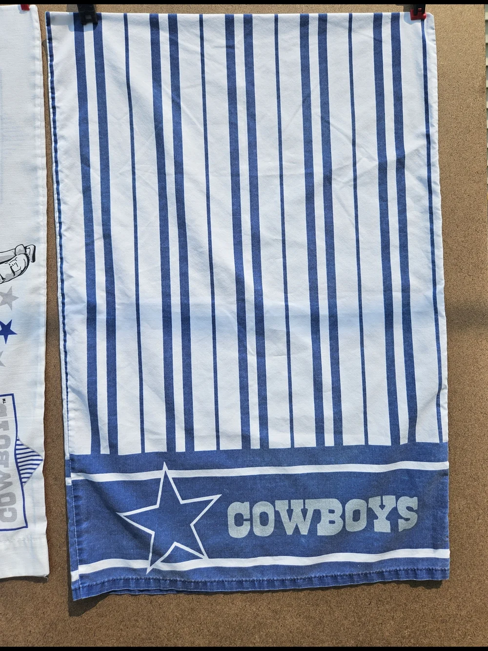 Dallas Cowboy Pillowcase Set Of 2.  1992